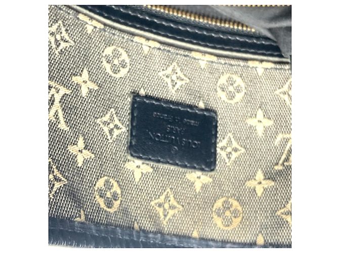 Borsa a spalla Louis Vuitton Monogram Mini Busas Marie Kate Blu navy - vista 15