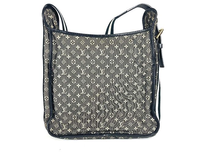 Borsa a spalla Louis Vuitton Monogram Mini Busas Marie Kate Blu navy - vista 2