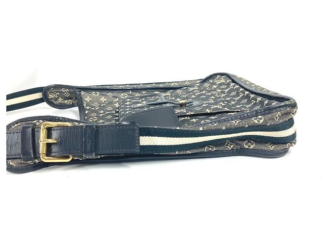 Borsa a spalla Louis Vuitton Monogram Mini Busas Marie Kate Blu navy - vista 3