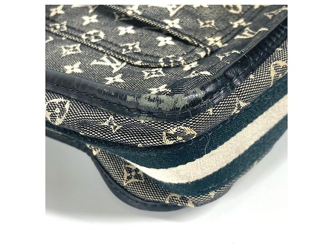 Borsa a spalla Louis Vuitton Monogram Mini Busas Marie Kate Blu navy - vista 7