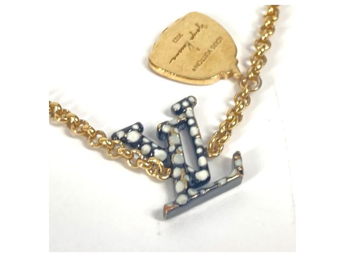 Bracciale Charm Louis Vuitton LV×YK Yayoi Kusama Nero - vista 2