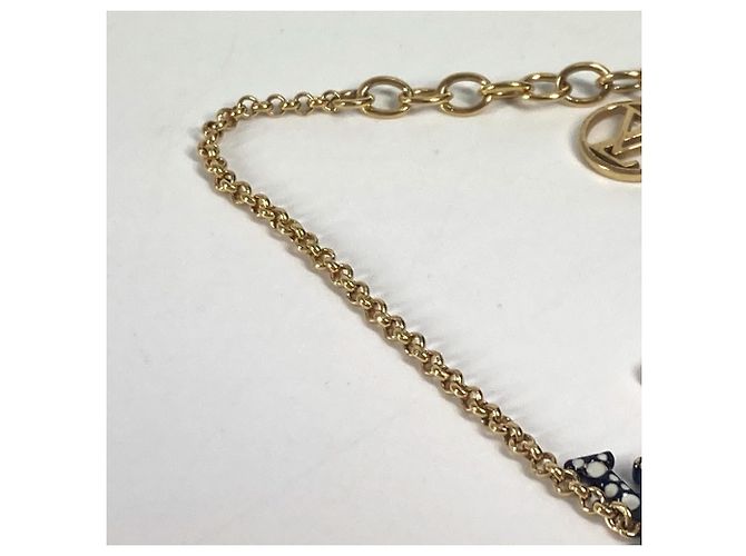 Bracciale Charm Louis Vuitton LV×YK Yayoi Kusama Nero - vista 5