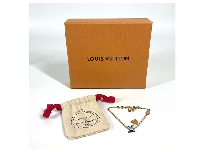 Bracciale Charm Louis Vuitton LV×YK Yayoi Kusama Nero - vista 9