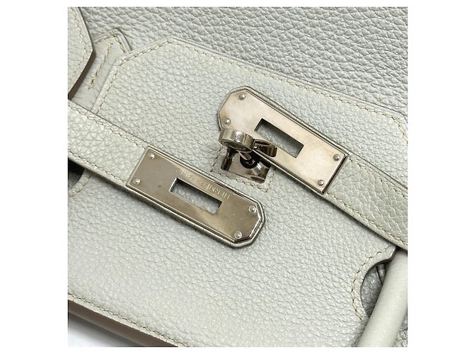 Hermès Borsa tote Hermes Birkin 40 Marrone - vista 7