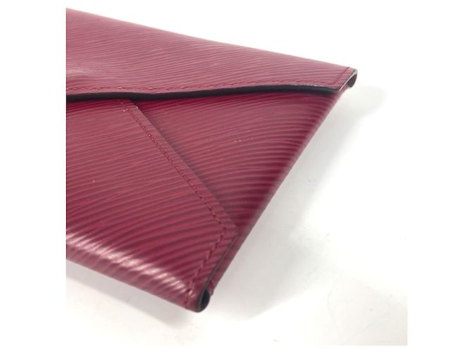 Louis Vuitton Epi Leather Business Card Case Pink Red - view 11