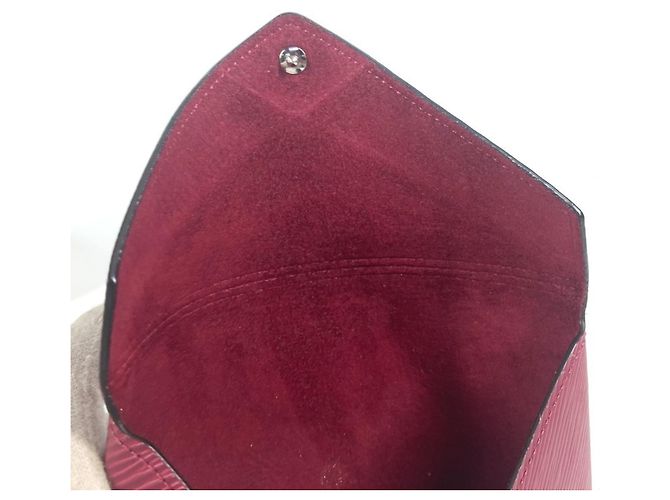 Louis Vuitton Epi Leather Business Card Case Pink Red - view 13