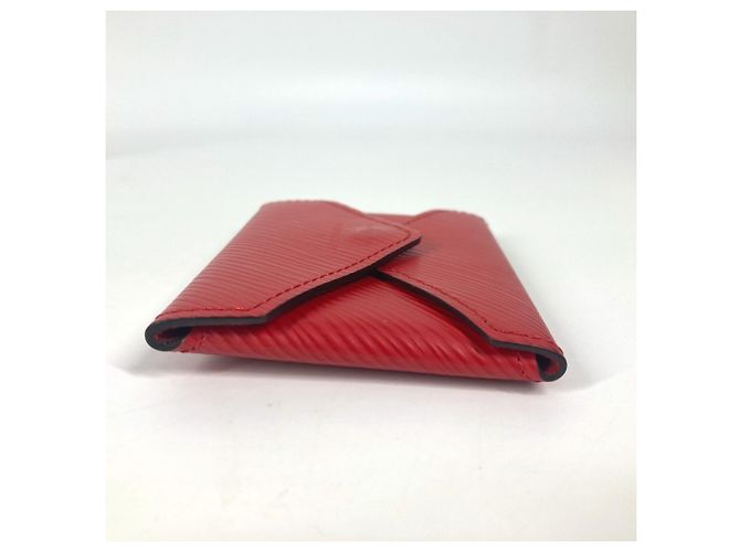 Louis Vuitton Epi Leather Business Card Case Pink Red - view 14