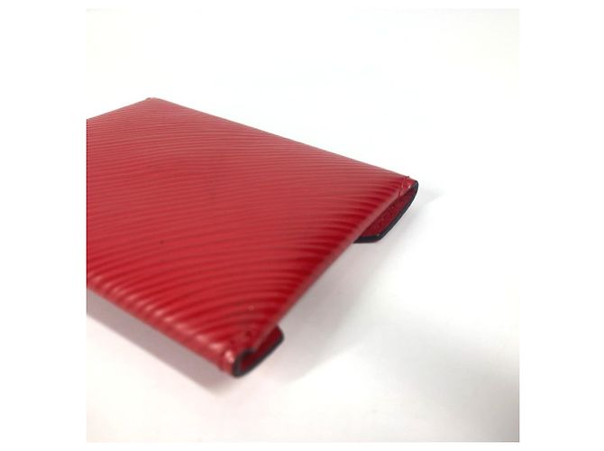Louis Vuitton Epi Leather Business Card Case Pink Red - view 16