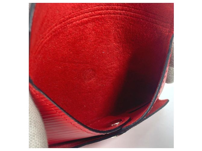 Louis Vuitton Epi Leather Business Card Case Pink Red - view 18