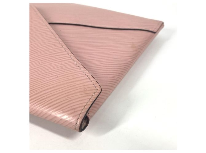 Louis Vuitton Epi Leather Business Card Case Pink Red - view 6