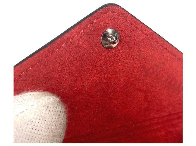 Louis Vuitton Epi Leather Business Card Case Pink Red - view 9