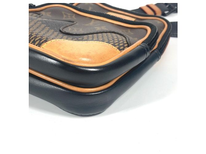 Borsa a tracolla Louis Vuitton Damier Giant NIGO Collaboration Marrone - vista 7