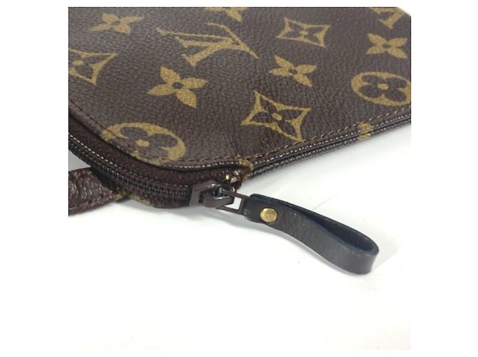 Borsa Pochette Secret Monogram Louis Vuitton Marrone - vista 10
