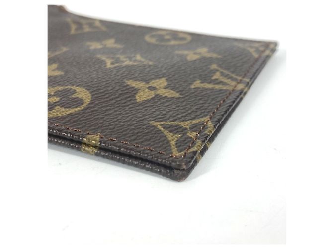 Borsa Pochette Secret Monogram Louis Vuitton Marrone - vista 8