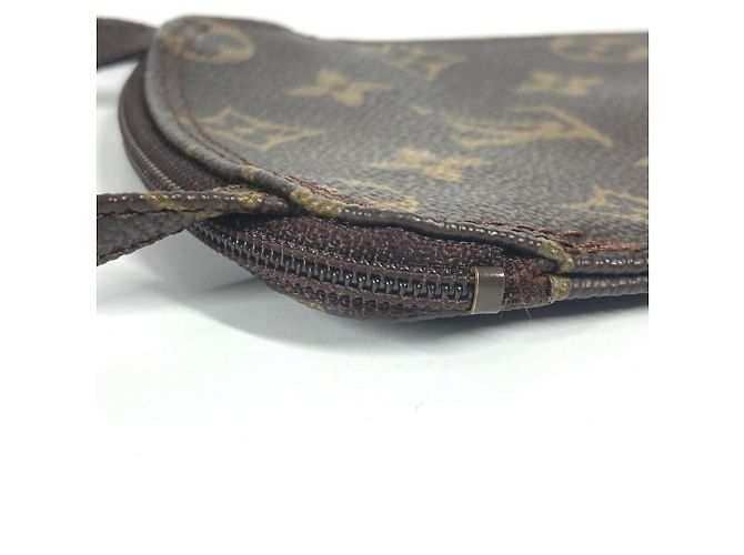Borsa Pochette Secret Monogram Louis Vuitton Marrone - vista 9