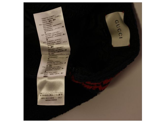 Increíble falda de pasarela Gucci Negro - vista 10