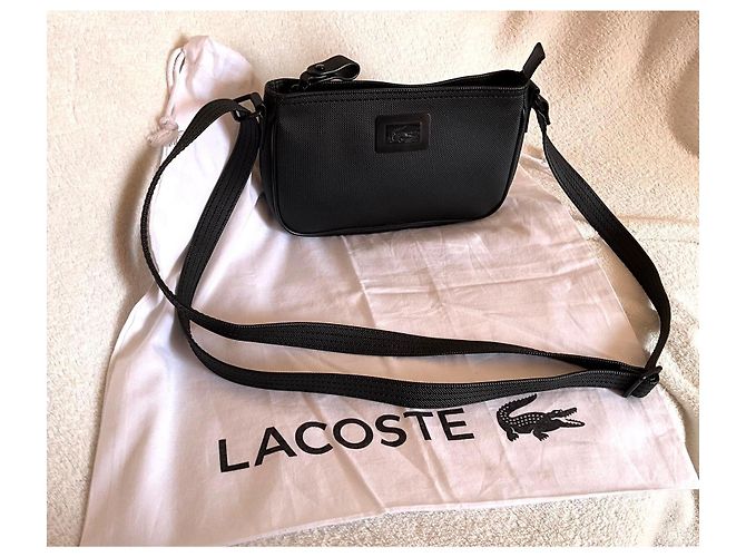 Lacoste Piccola borsa a tracolla nera Nero - vista 2