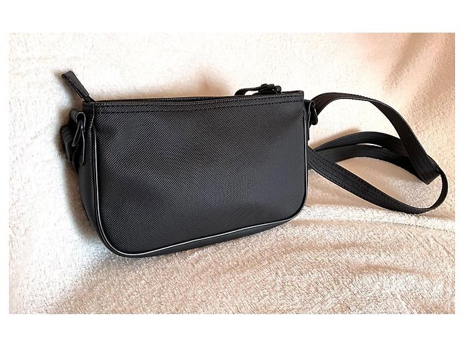 Lacoste Piccola borsa a tracolla nera Nero - vista 4