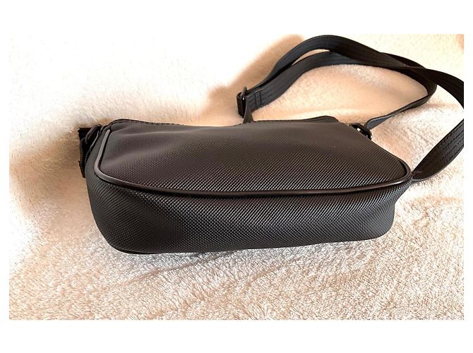 Lacoste Piccola borsa a tracolla nera Nero - vista 5