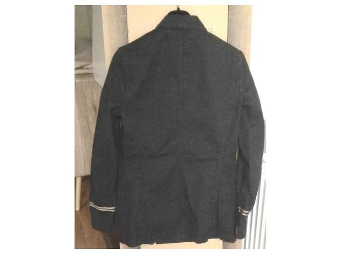 Giacca Blazer Polo Ralph Lauren Blu Scuro Cotone - vista 2