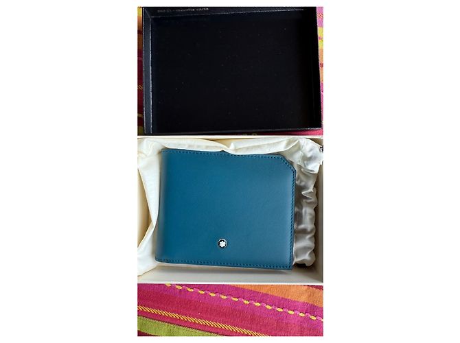 Montblanc Wallets Small accessories Blue - view 2