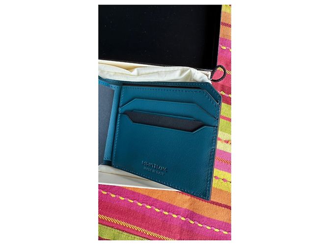 Montblanc Wallets Small accessories Blue - view 7