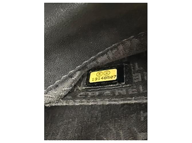 Chanel Bolso cruzado mini rectangular de chocolate Negro - vista 17