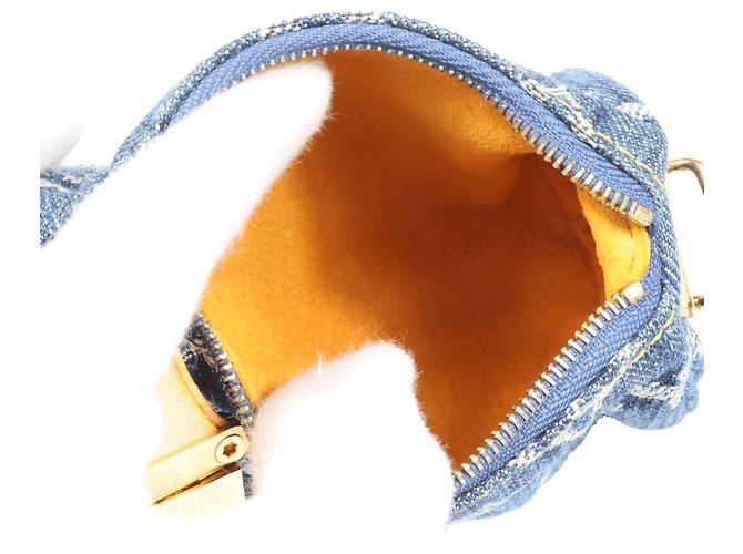 Louis Vuitton Monogram Denim Speedy PM Pouch Blue - view 6