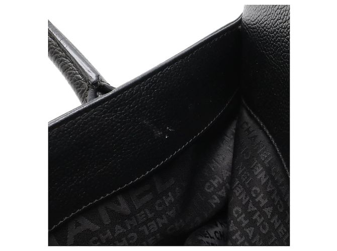 Chanel 2.55 Executive Line Leder Tote Bag Schwarz - Ansicht 6