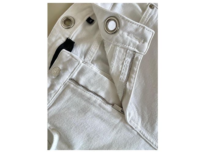 Jeans blancos de algodón elastano talla 28 The Kooples Jeans - vista 10