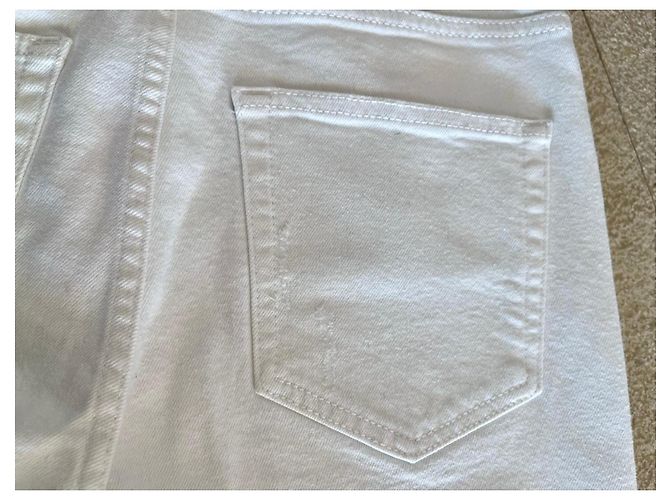 Jeans blancos de algodón elastano talla 28 The Kooples Jeans - vista 13