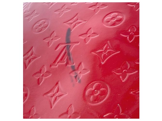 Louis Vuitton Monogram Vernis Bellevue GM Tote Bag Rot - Ansicht 11