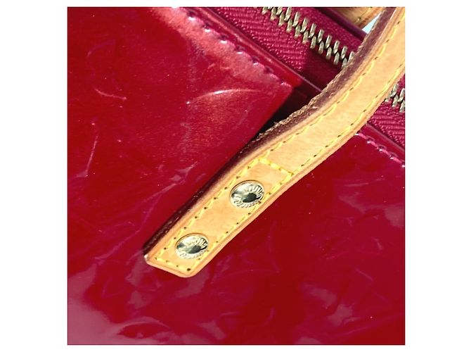 Louis Vuitton Monogram Vernis Bellevue GM Tote Bag Rot - Ansicht 13