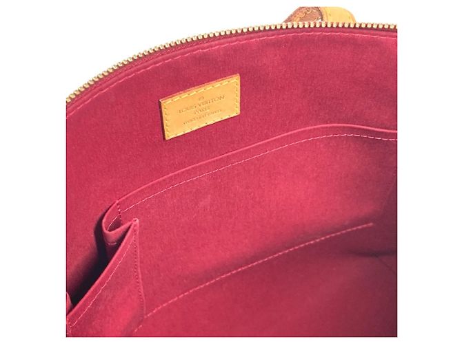 Louis Vuitton Monogram Vernis Bellevue GM Tote Bag Rot - Ansicht 16