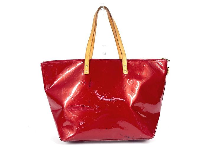Louis Vuitton Monogram Vernis Bellevue GM Tote Bag Rot - Ansicht 2