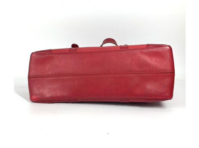 Borsa a spalla Louis Vuitton Epi Segur MM Rosso - vista 5
