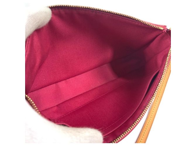 Pochette Accessoires Monogram Vernis Louis Vuitton Rosa - vista 11