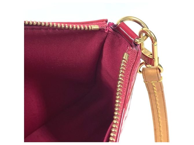 Pochette Accessoires Monogram Vernis Louis Vuitton Rosa - vista 12