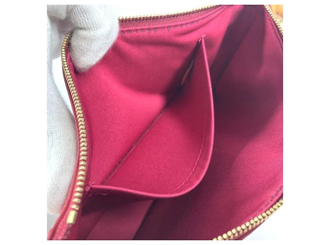 Pochette Accessoires Monogram Vernis Louis Vuitton Rosa - vista 14