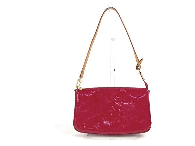 Pochette Accessoires Monogram Vernis Louis Vuitton Rosa - vista 2