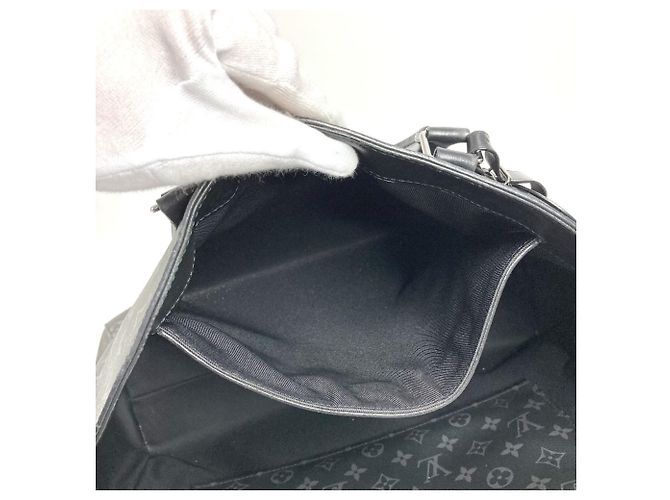 Borsa Grand Sack Monogram Eclipse Louis Vuitton Nero - vista 15