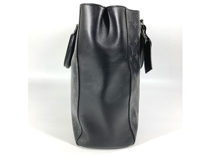 Borsa Grand Sack Monogram Eclipse Louis Vuitton Nero - vista 4