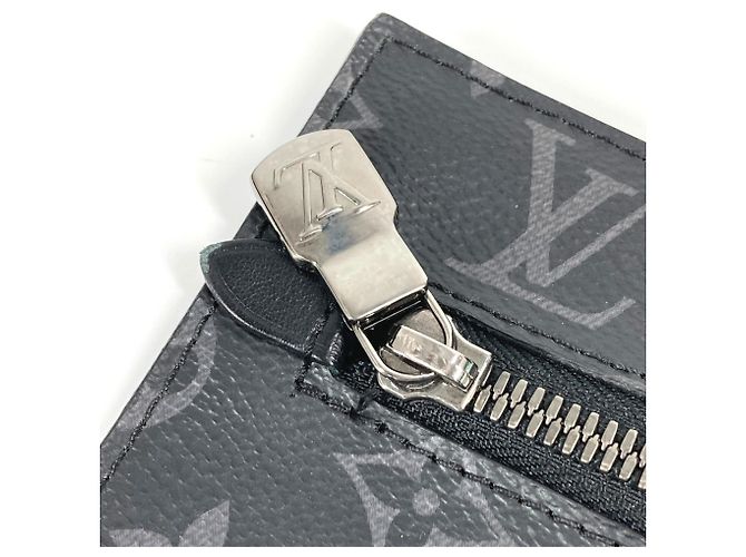 Borsa Grand Sack Monogram Eclipse Louis Vuitton Nero - vista 6