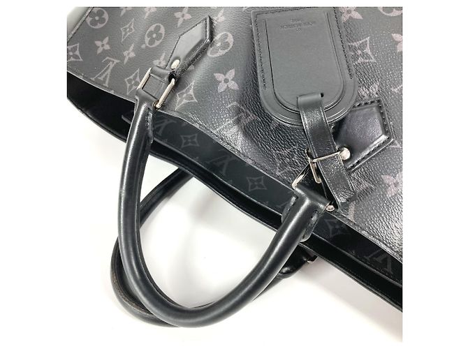 Borsa Grand Sack Monogram Eclipse Louis Vuitton Nero - vista 9