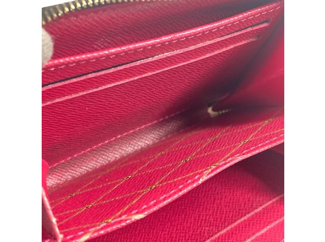Monogramm Münzbörse Louis Vuitton Braun Pink - Ansicht 11