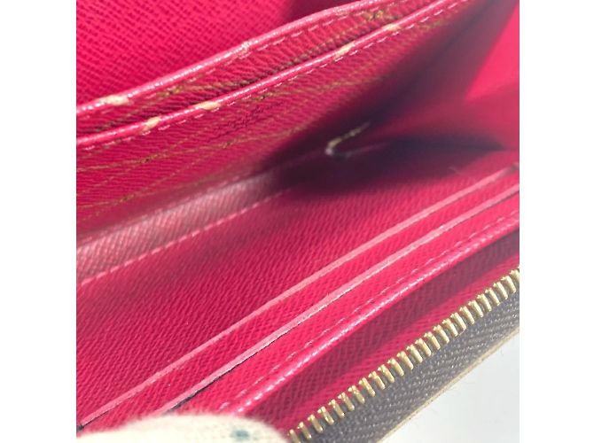 Monogramm Münzbörse Louis Vuitton Braun Pink - Ansicht 12