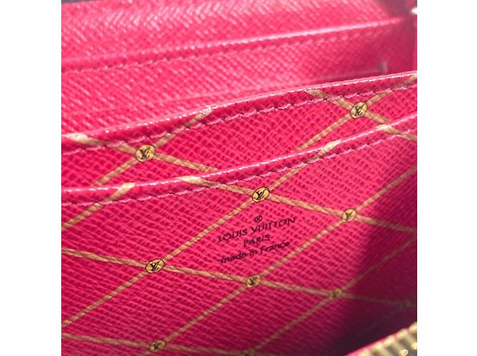 Monogramm Münzbörse Louis Vuitton Braun Pink - Ansicht 13
