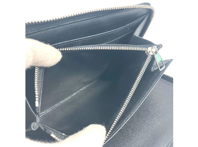 Louis Vuitton Damier Graphite Langbörse Schwarz - Ansicht 15