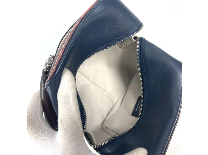Borsa Trompe l'oeil Chain M52350 di Louis Vuitton Blu navy - vista 11