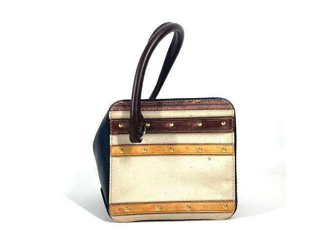 Borsa Trompe l'oeil Chain M52350 di Louis Vuitton Blu navy - vista 3